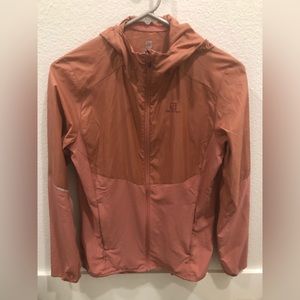 Salomon Windbreaker Size Small - Dusty Pink/Salmon color